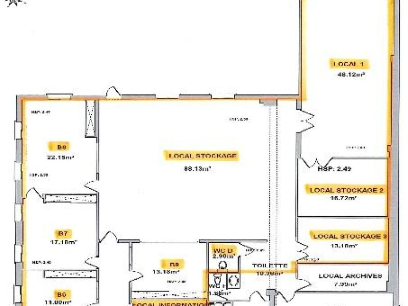 Bureaux et locaux d'activité en sous-location