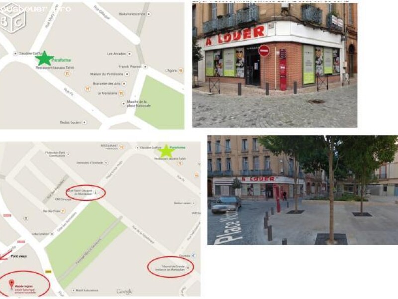 Commerce ou Bureau partagé 100M2