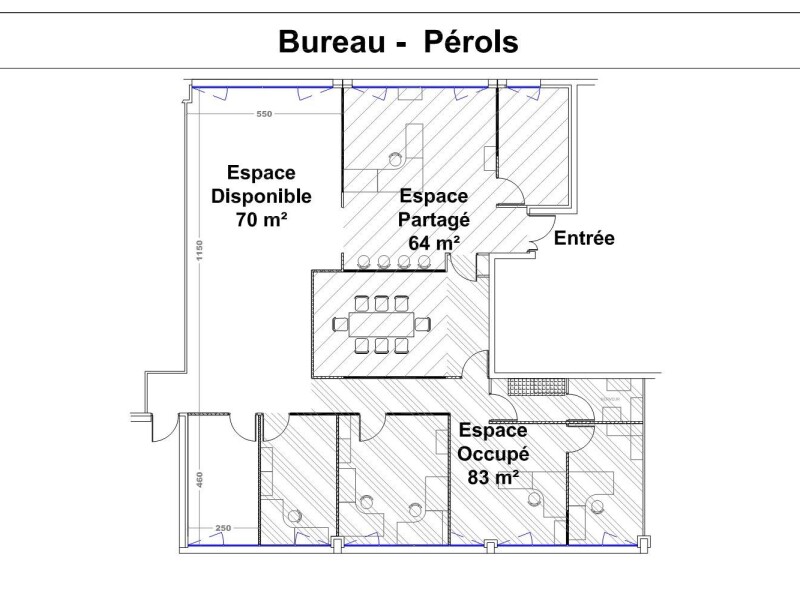 Espace de travail MONTPELLIER